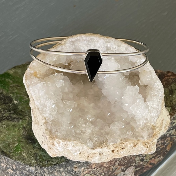 🌟 Black Onyx Sterling Silver Bracelet - Picture 9 of 9